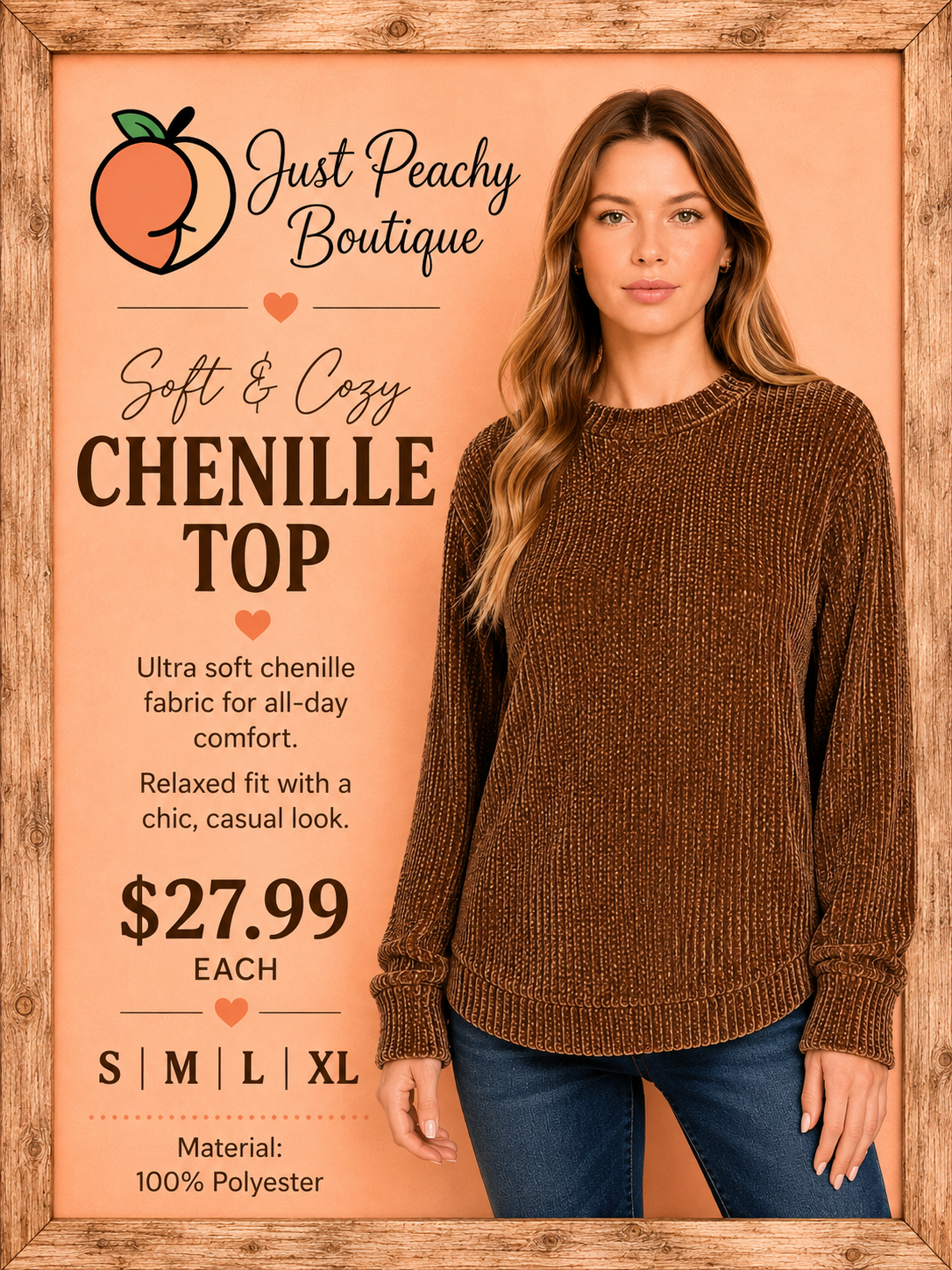 Soft Chenille Top