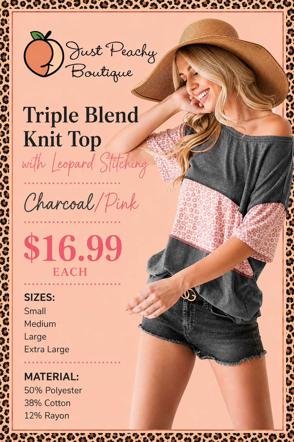 Triple Blend Knit Top