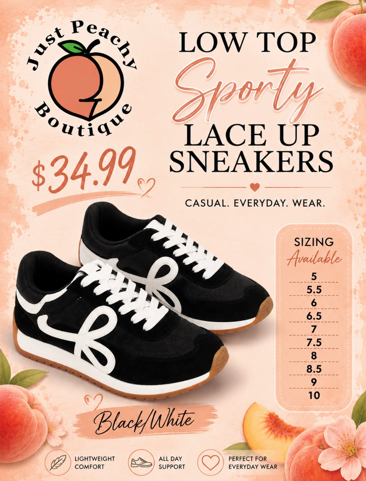 Low Tip Sporty Sneaker