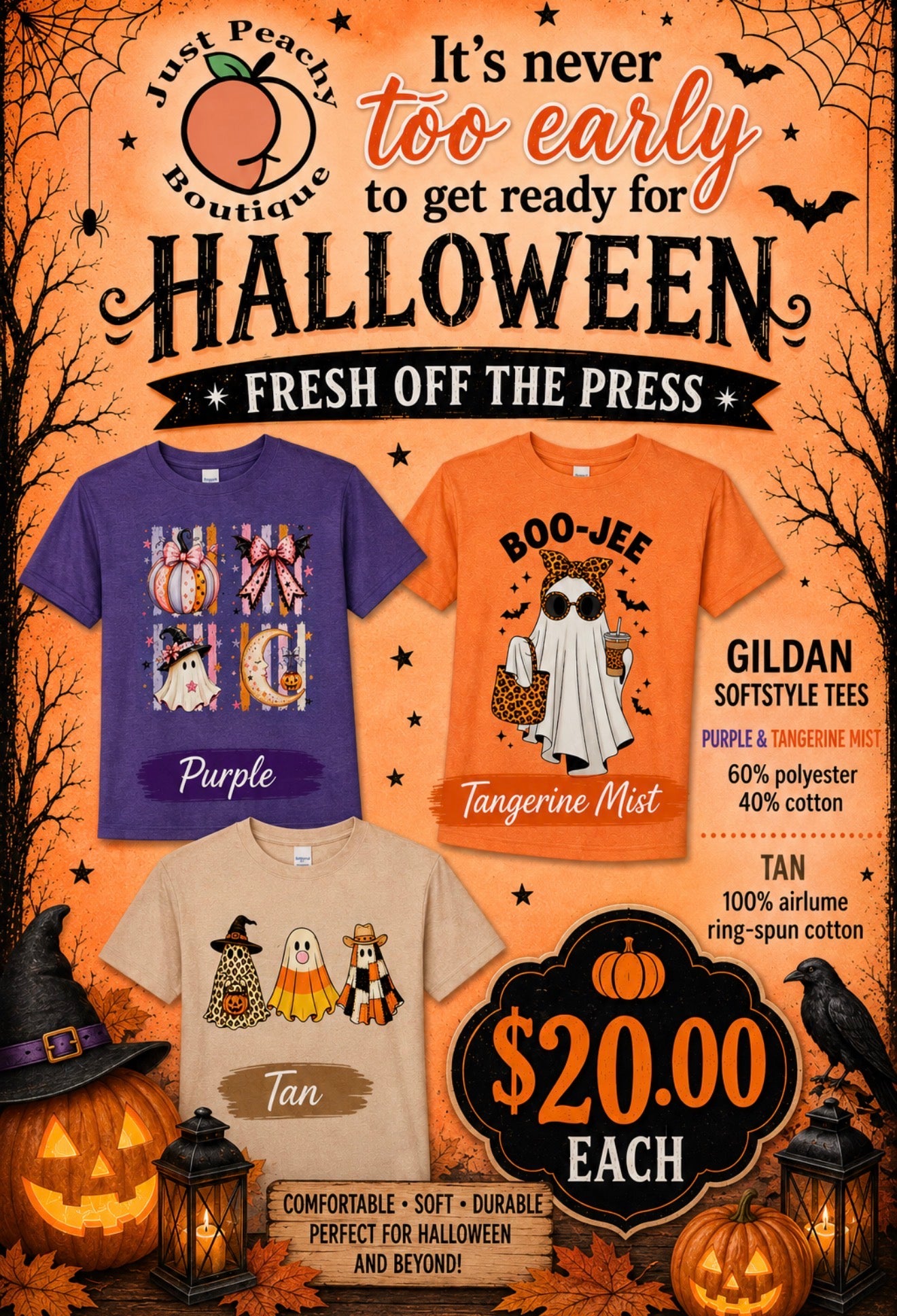 Halloween DTF Prints