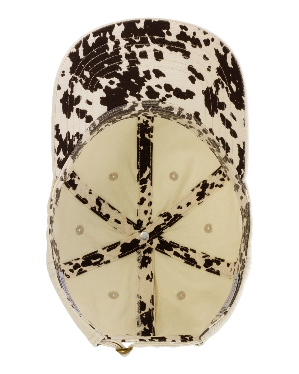GUCCI patch-Women's Washed Mesh-Back Cap-vanilla/longhorn/khaki