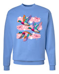 Hanes Unisex EcoSmart® Crewneck Sweatshirt - Carolina Blue